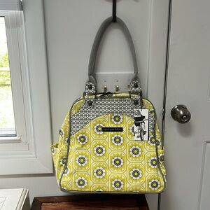 Petunia Pickle Bottom Succulent Garden Sashay Satchel Diaper Bag,NWT